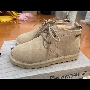 Lined winter booties